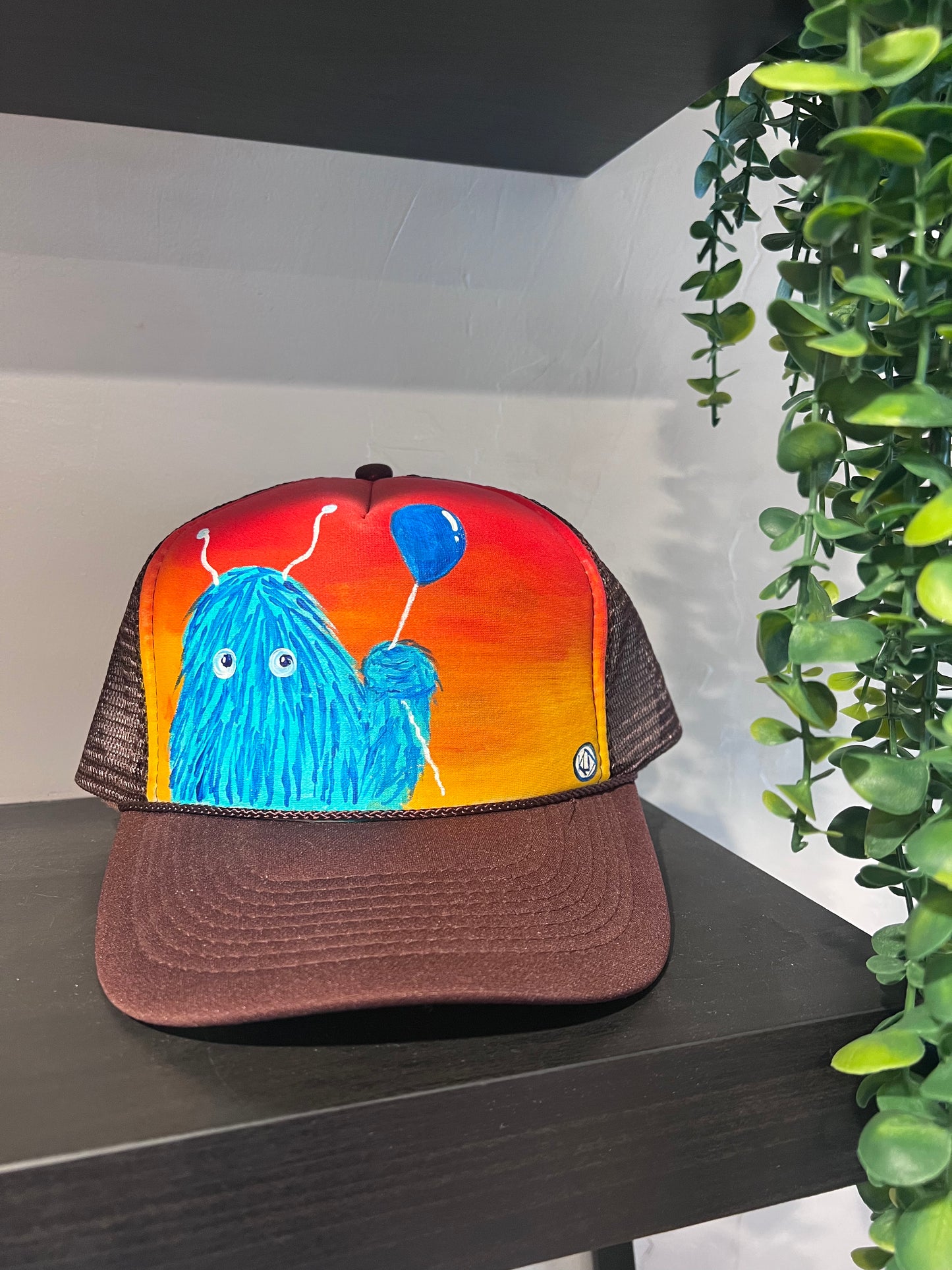 Handpainted Hat - snap back