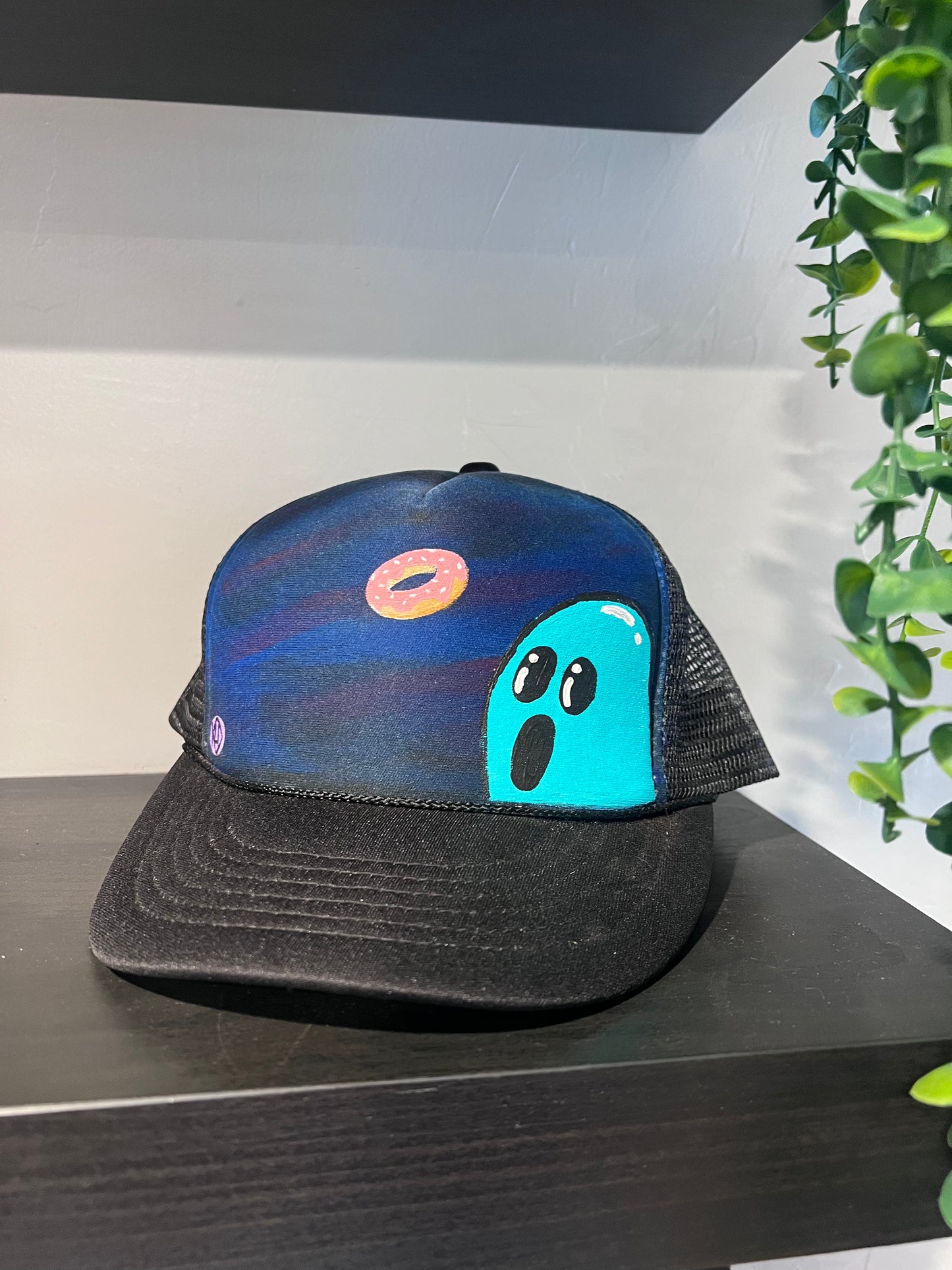 Handpainted Hat - snap back