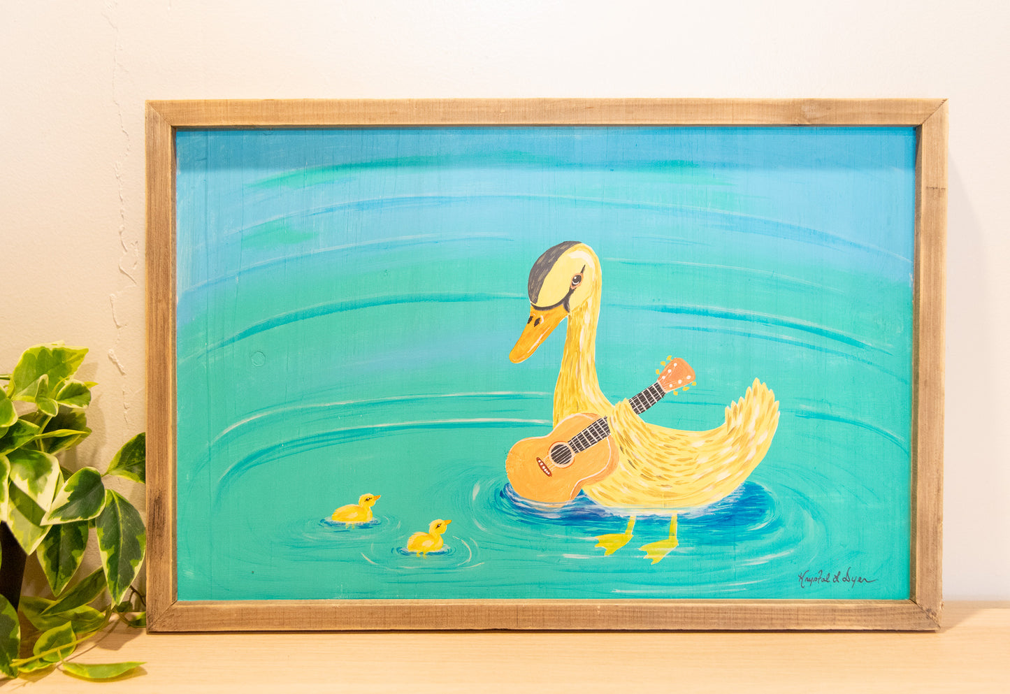 Live Painting - Duckelele - During Open Mic Night