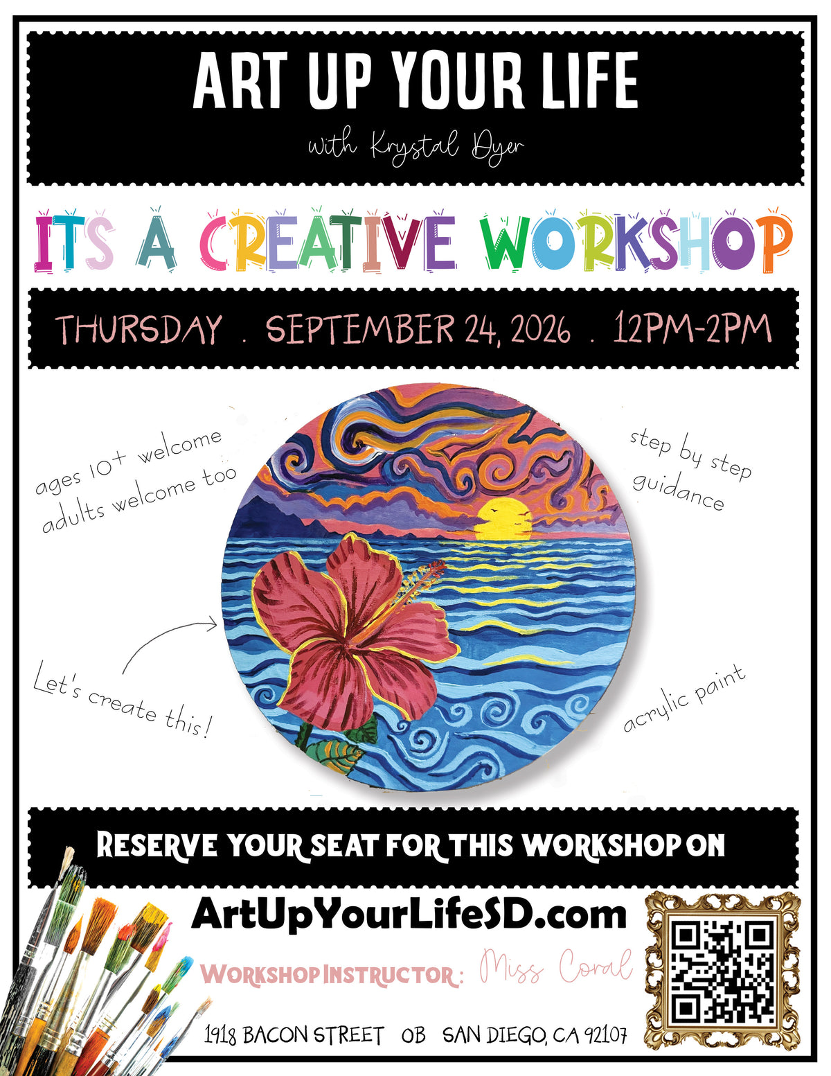 Paint An Artsy Flower