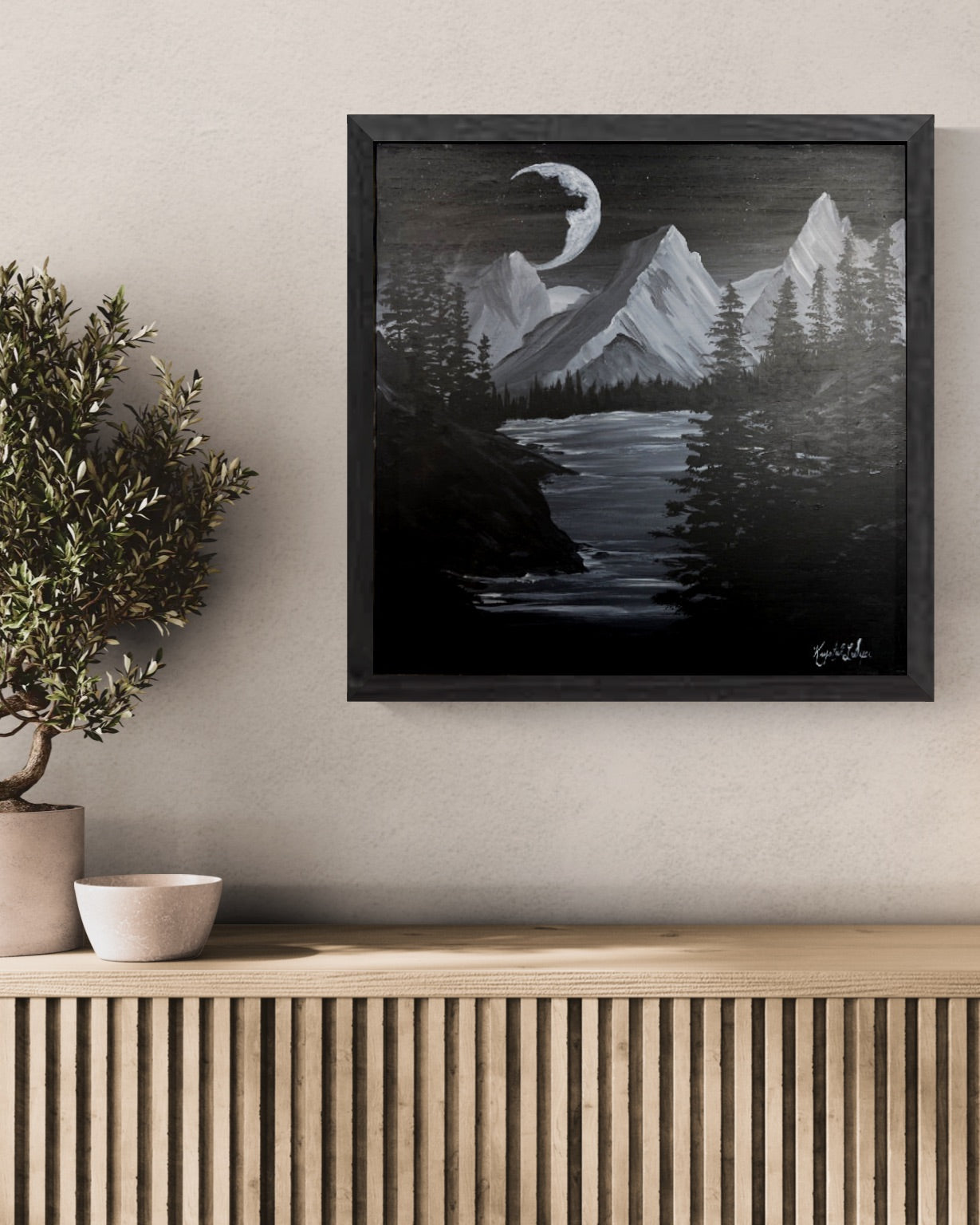 Black and White Mountain