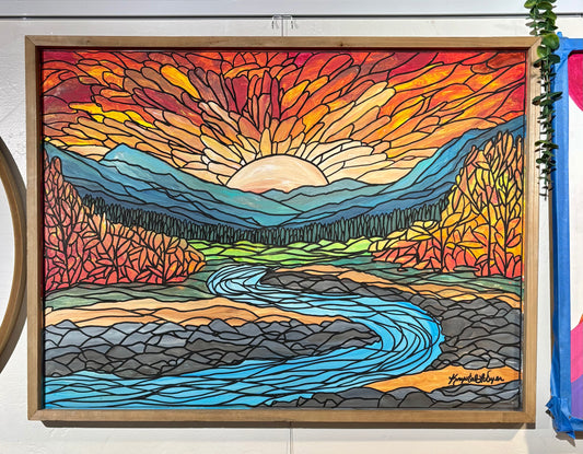 Live Painting - Autumn View during MadBusker