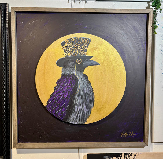 Live Painting - The Distinguished Gentleman during Saxual Vibrations