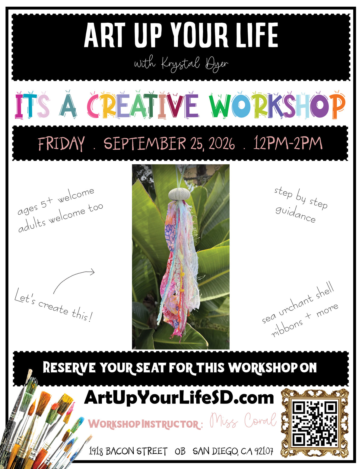 A Mixed Media Jellyfish Workshop