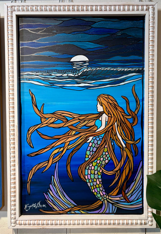Live Painting - Mermaid during Saxual Vibrations