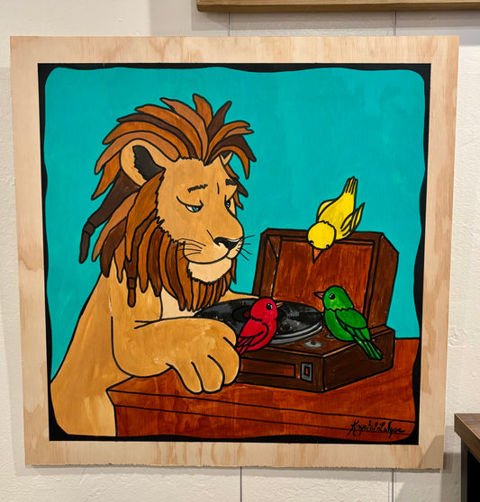 Live Painting - ROAR! Three Little Birds during Dubsquad