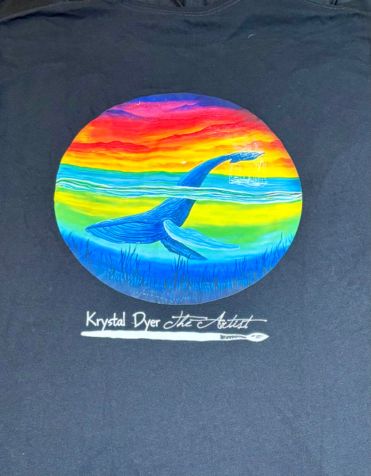 Art Up Your Life - Whale Logo T-Shirt