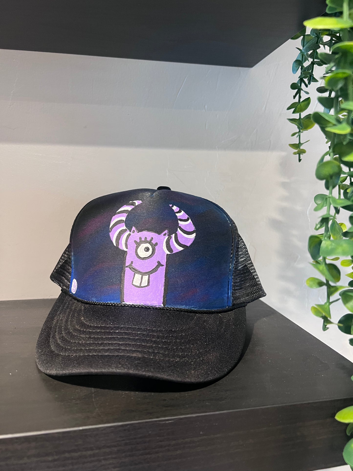 Handpainted Hat - snap back