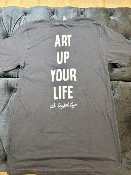 Art Up Your Life - Basic Logo T-Shirt