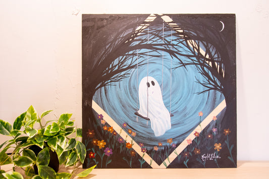 Live Painting - Swinging Ghost - During a Tasty Beige Production