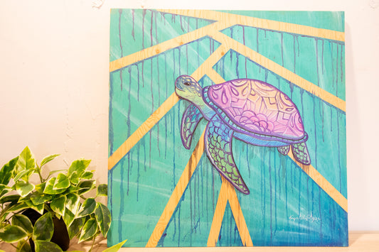 Live Painting - SYNRGY Sea Turtle - During SYNRGY