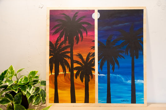 Live Painting - Balance - During Aaron Wolf