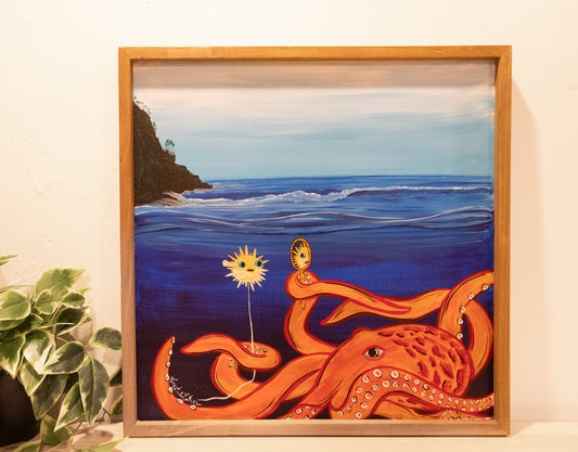 Live Painting - Open Mic Octopus