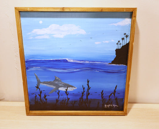 Live Painting - Baja Shark - during Rebel Shakedown