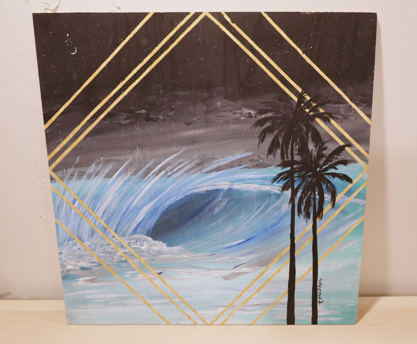 Barreling Blue Wave