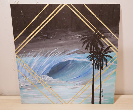 Barreling Blue Wave