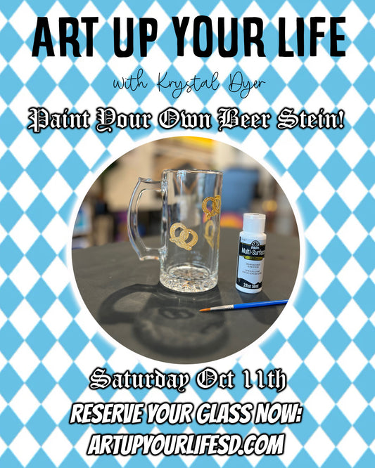 Paint Your Own Beer Stein Workshop
