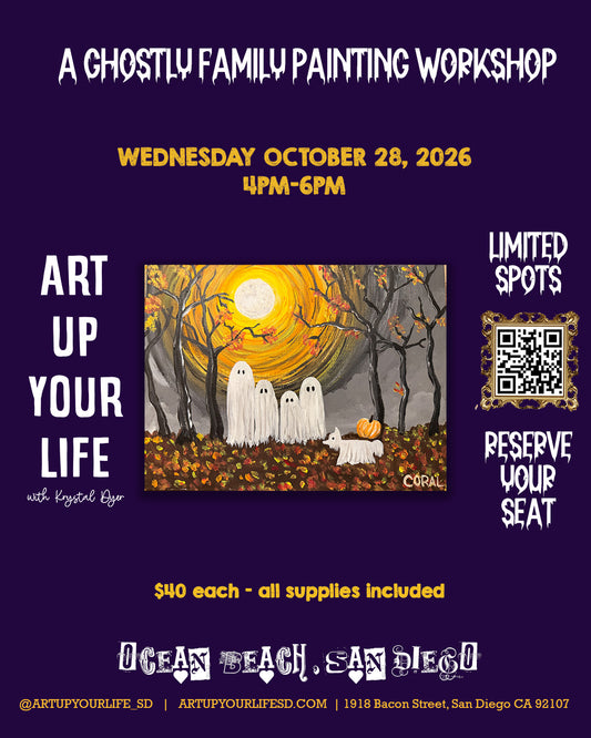 Ghost Family Painting Workshop