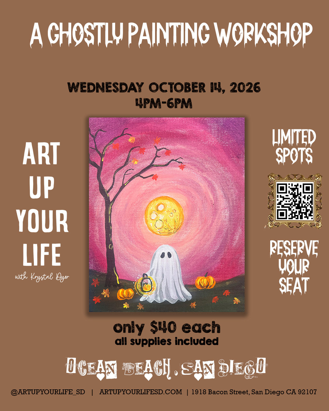 Ghost Painting Workshop