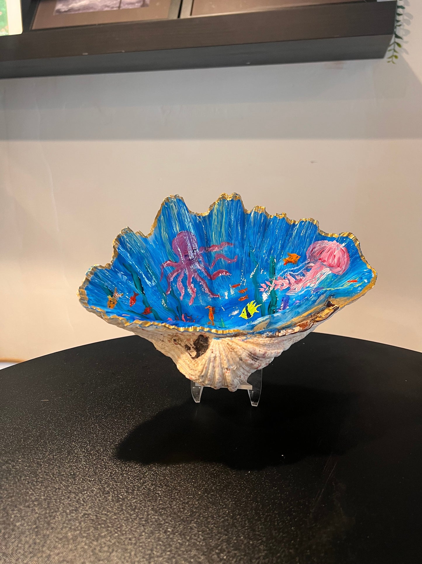 Underwater Shell Painting On BIG Seashell Workshop – June 20th, 2026