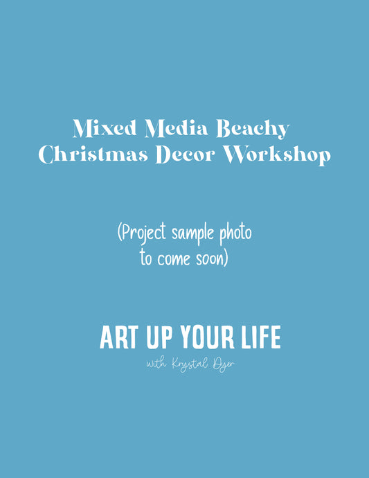 Mixed Media Christmas Decor