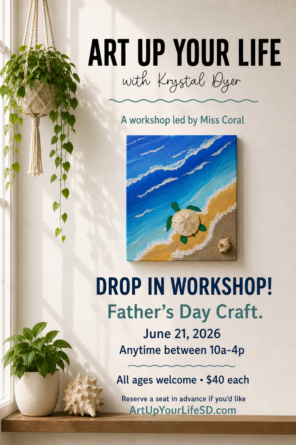 Father's Day Drop-In Workshop